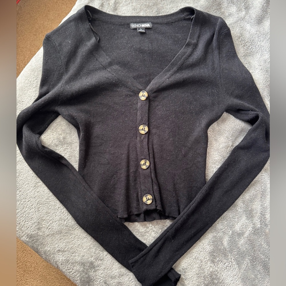 Fashion Nova, large, black